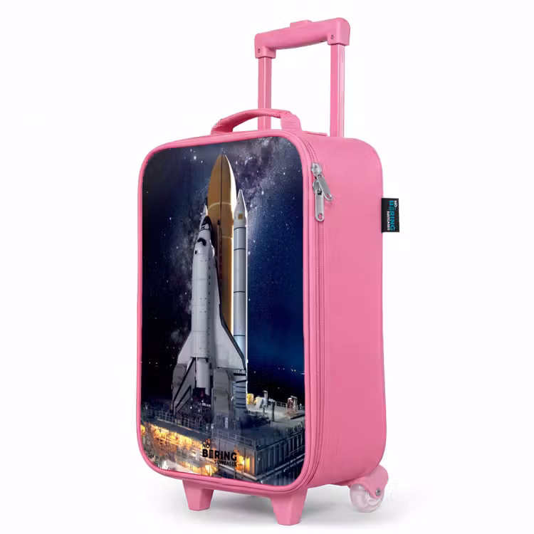 Valise enfant - Rose - La navette spatiale prête à décoller — 8