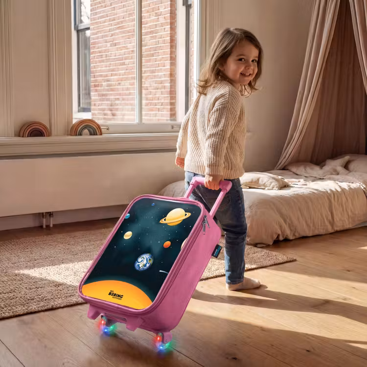 Valise enfant - Rose - Planètes du système solaire — 2