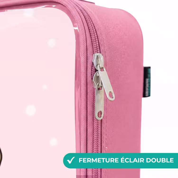 Valise enfant - Rose - Princesse à la robe rose — 7
