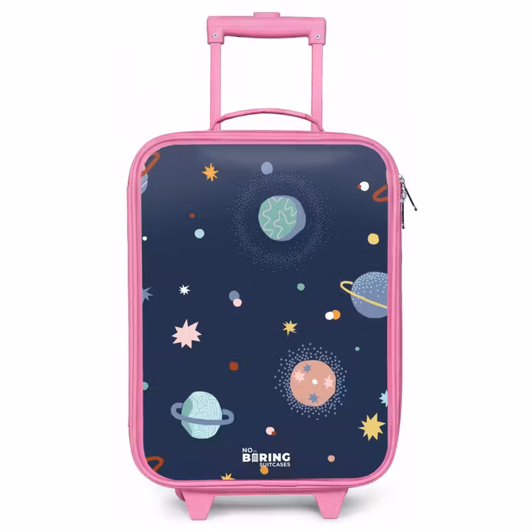 Valise enfant - Rose - Schéma des planètes — 1