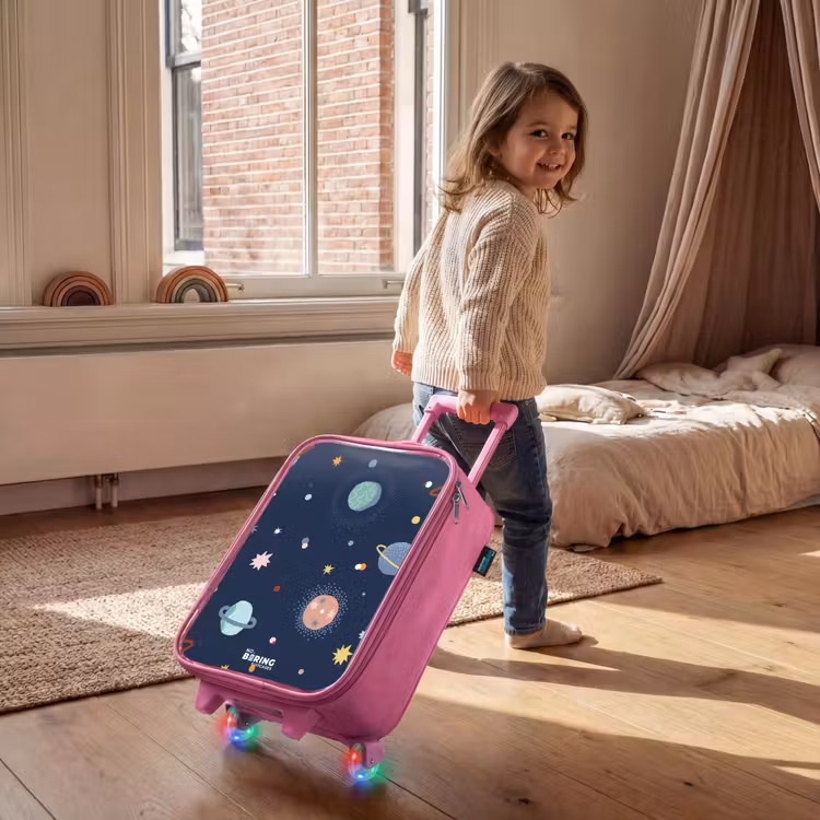 Valise enfant - Rose - Schéma des planètes — 2