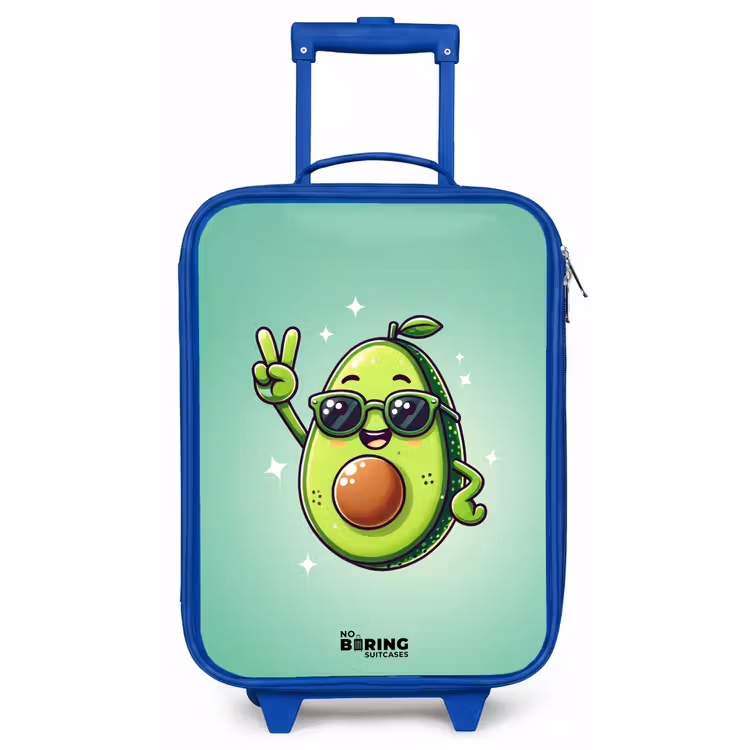 Valise enfant - Bleu - Appie avocat — 1