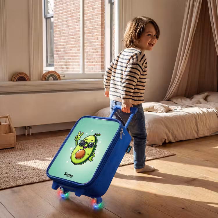 Valise enfant - Bleu - Appie avocat — 2