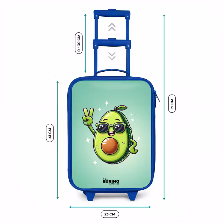 Valise enfant - Bleu - Appie avocat — 6