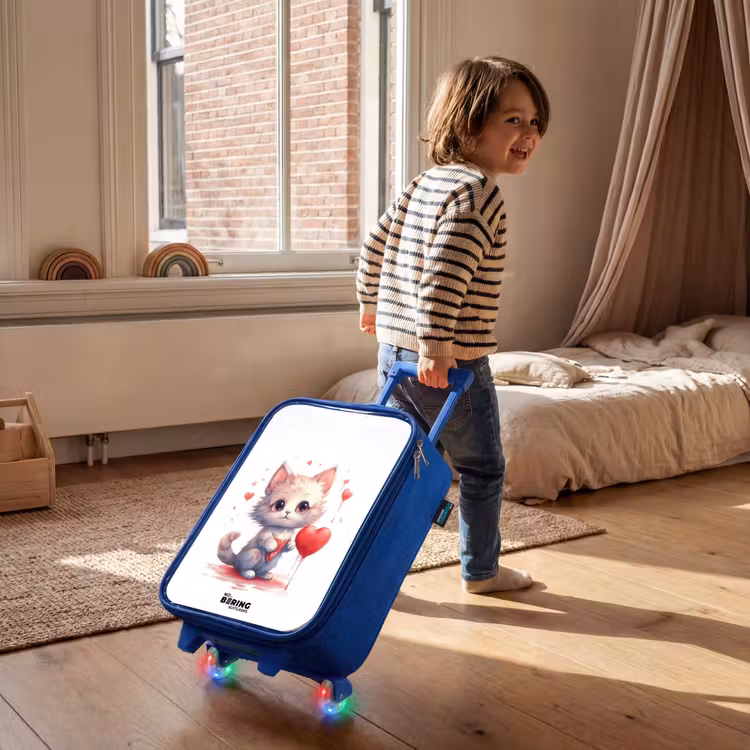 Valise enfant - Bleu - Cher Lieuwe — 2