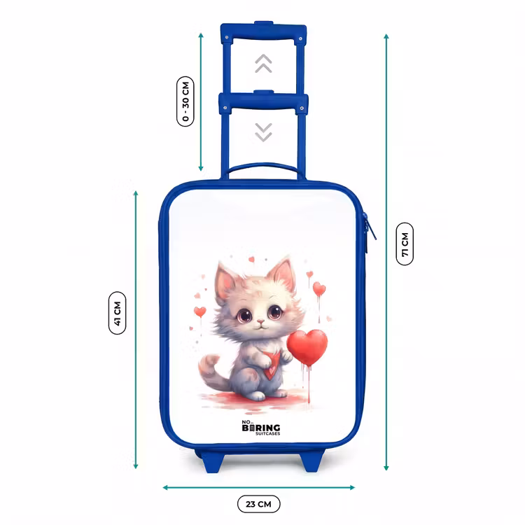 Valise enfant - Bleu - Cher Lieuwe — 6