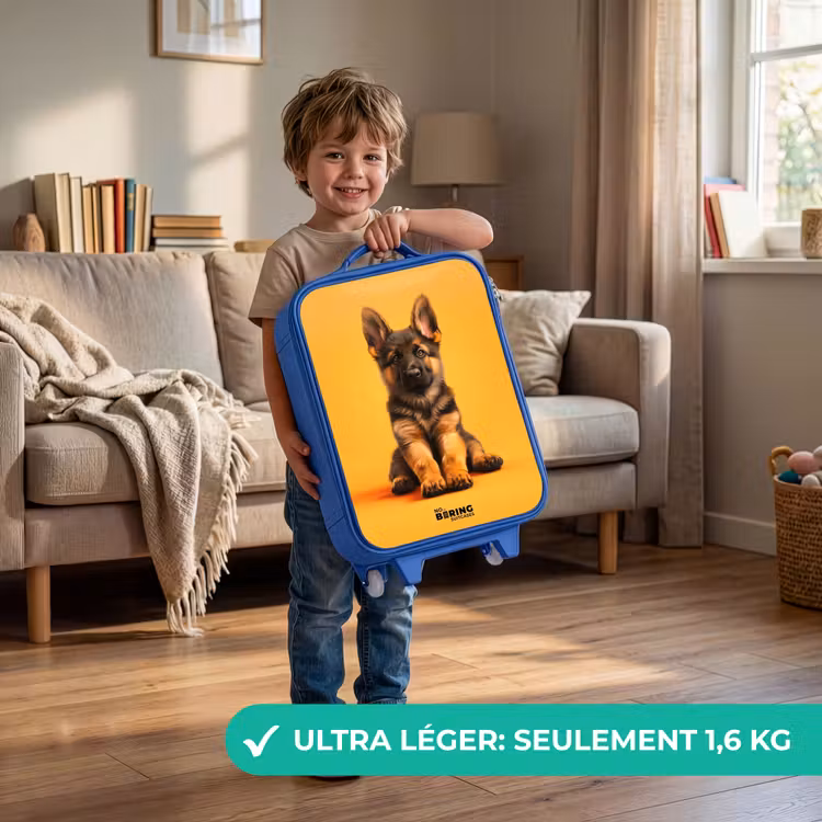 Valise enfant - Bleu - Hein berger — 3