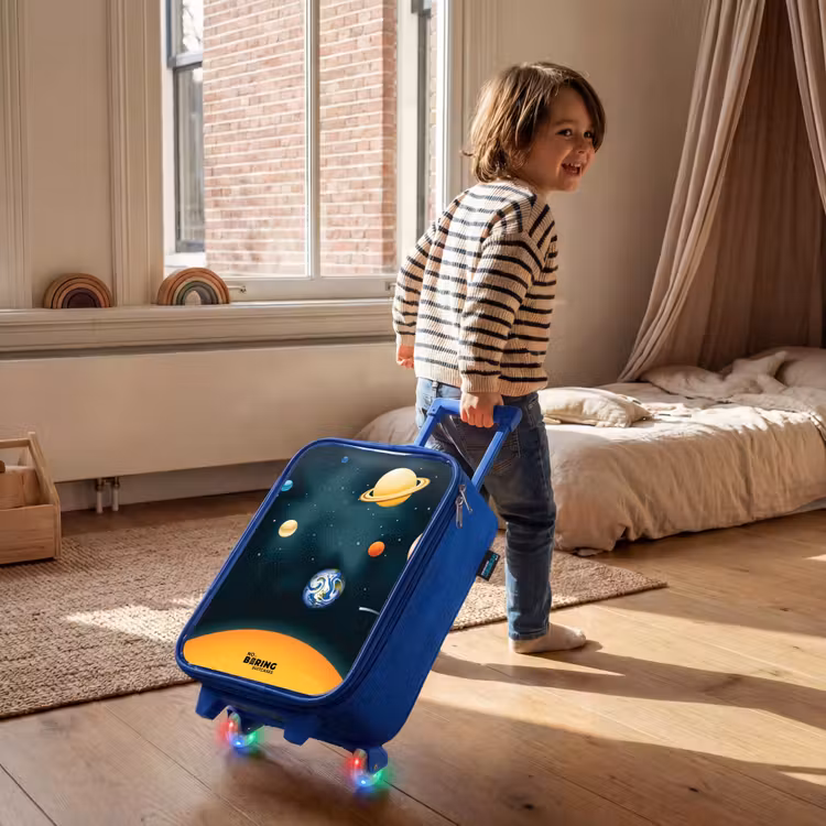 Valise enfant - Bleu - Planètes du système solaire — 2