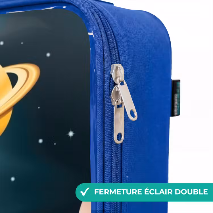 Valise enfant - Bleu - Planètes du système solaire — 7