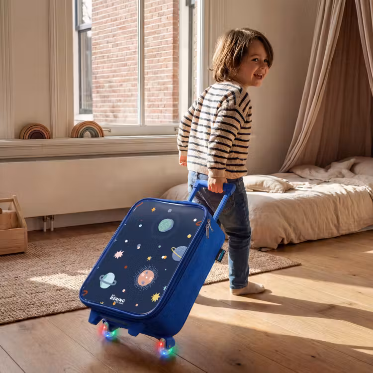 Valise enfant - Bleu - Schéma des planètes — 2