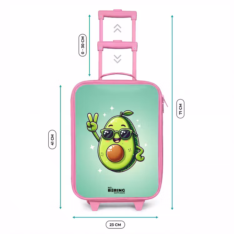 Valise enfant - Rose - Appie avocat — 6