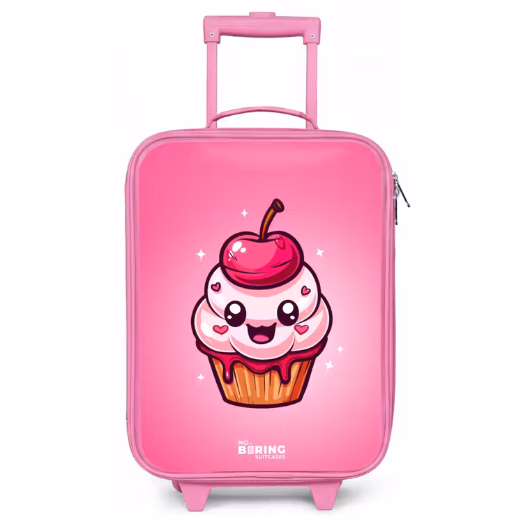 Valise enfant - Rose - Cupcake de Carrie — 1