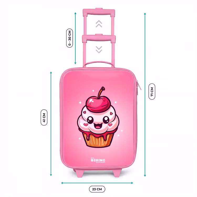 Valise enfant - Rose - Cupcake de Carrie — 6