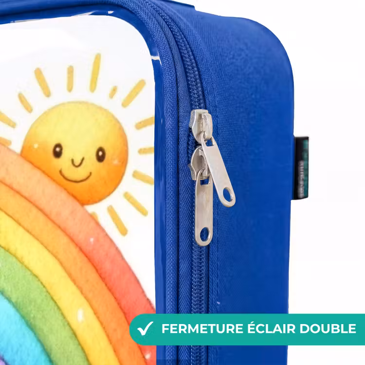 Valise enfant - Bleu - Pirate sur une île au trésor — 7