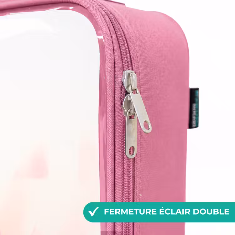 Valise enfant - Rose - Cheval dans les tons roses pastel — 7