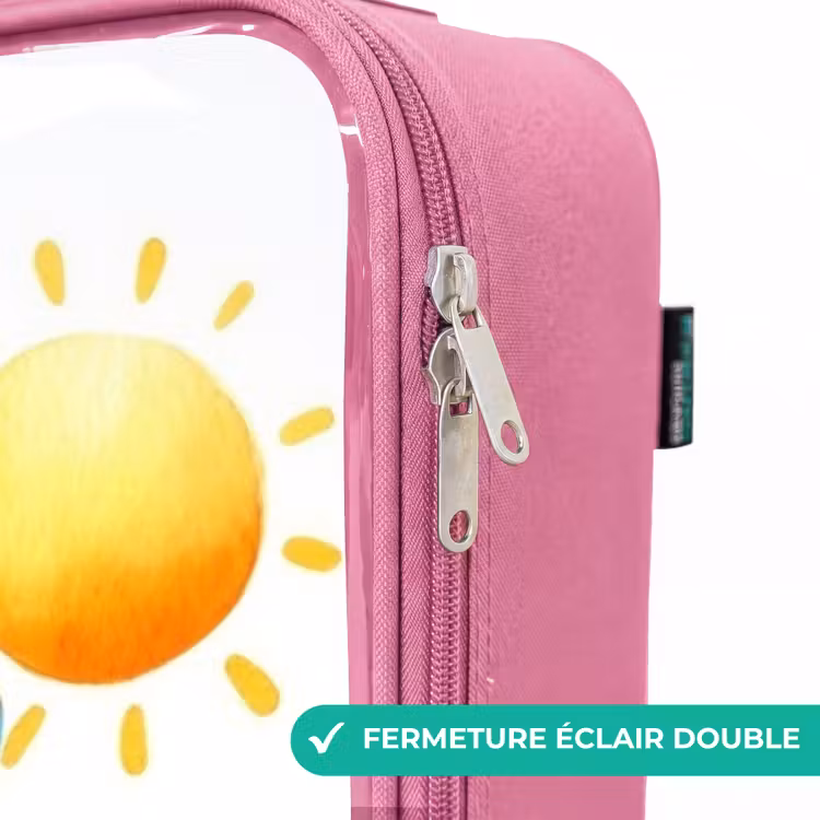 Valise enfant - Rose - Pirate sur une île — 7