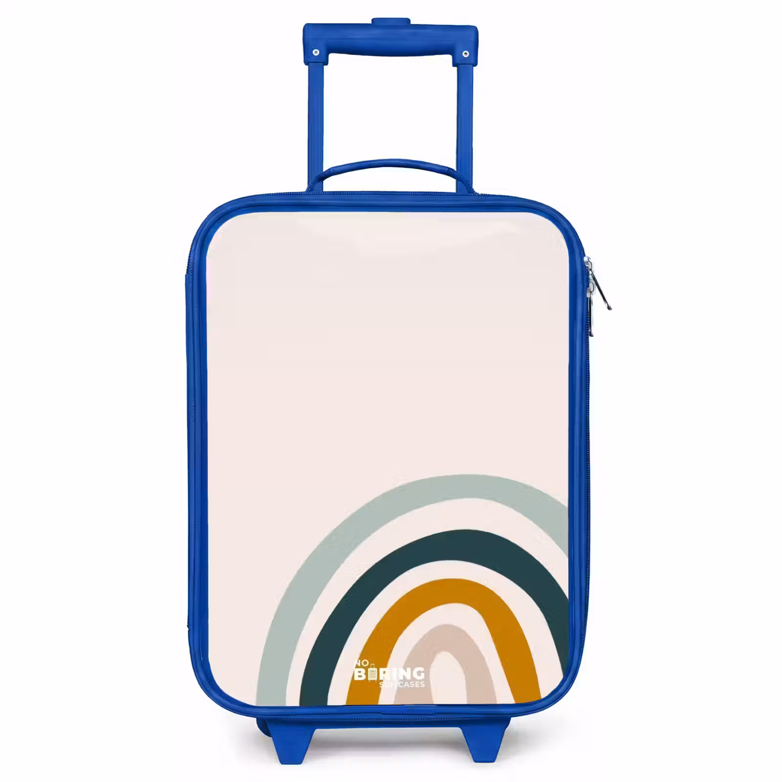 Valise enfant - Bleu - Aqua arc-en-ciel brut — 1