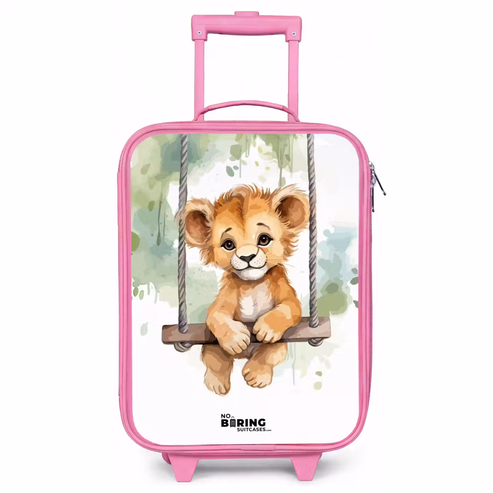 Valise enfant - Rose - Lucas lion — 1