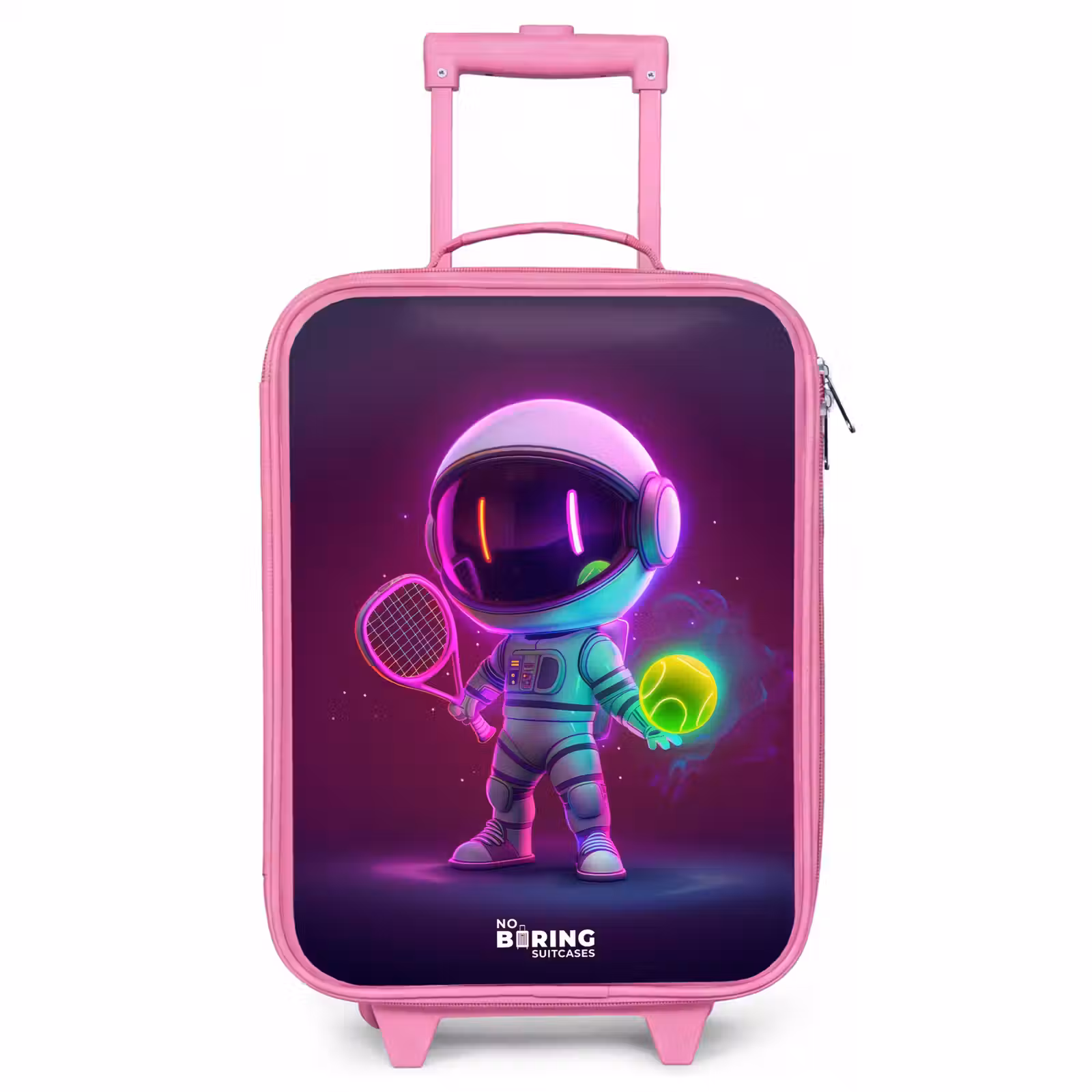 Valise enfant - Rose - Tennis de l'espace — 1