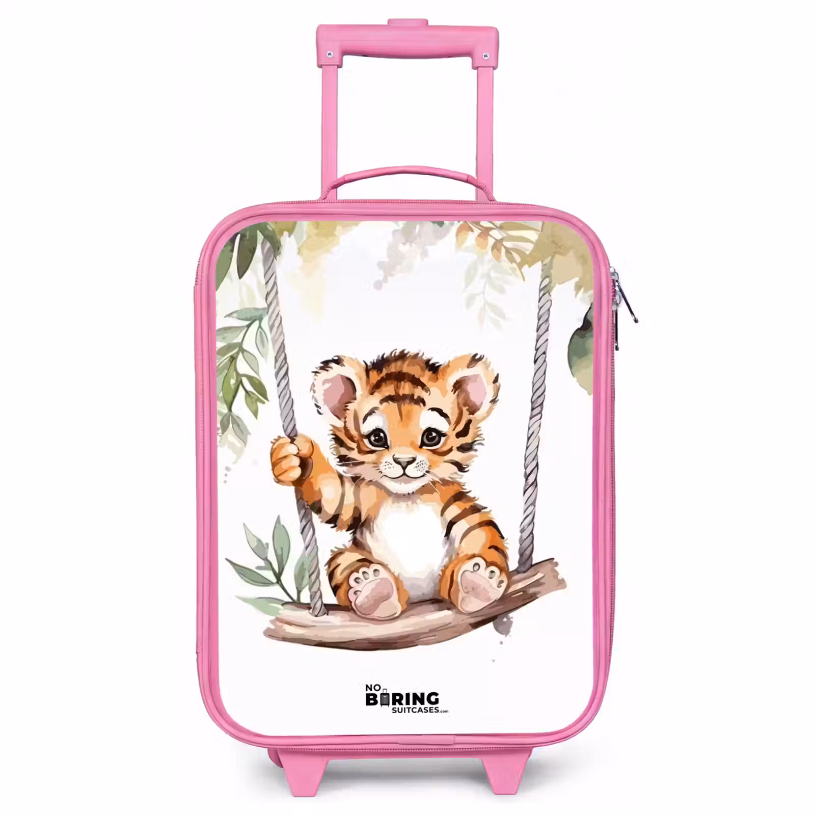 Valise enfant - Rose - Tigre Timo — 1