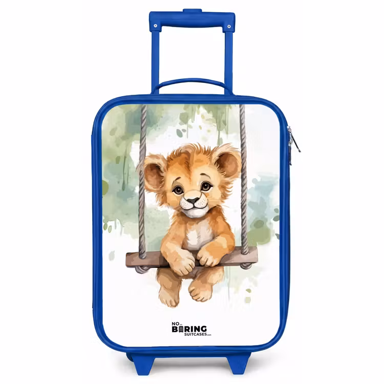 Valise enfant - Bleu - Lucas lion — 1