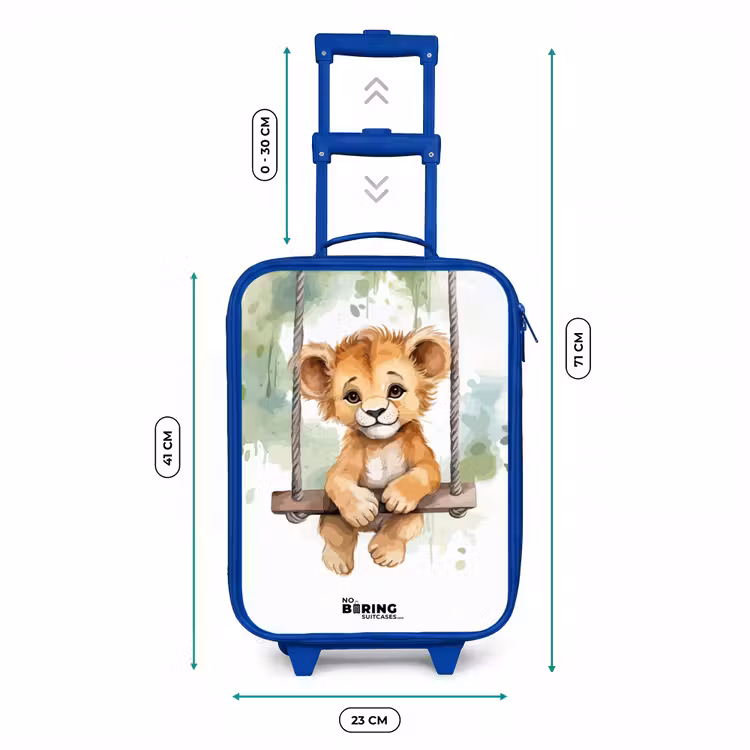 Valise enfant - Bleu - Lucas lion — 6