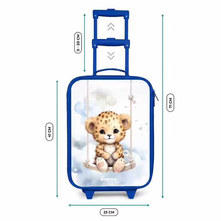 Valise enfant - Bleu - Panthère de Perry — 6