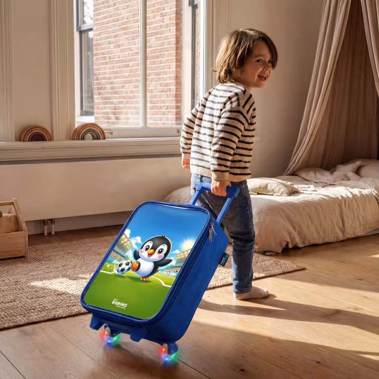 Valise enfant - Bleu - Pénalité pingouin — 2