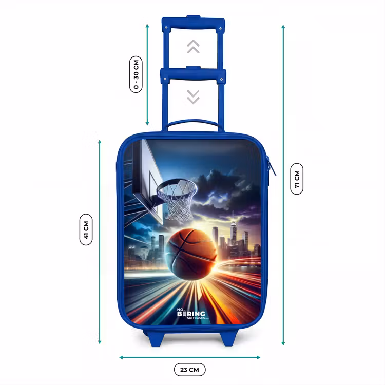 Valise enfant - Bleu - Slam dunk — 6