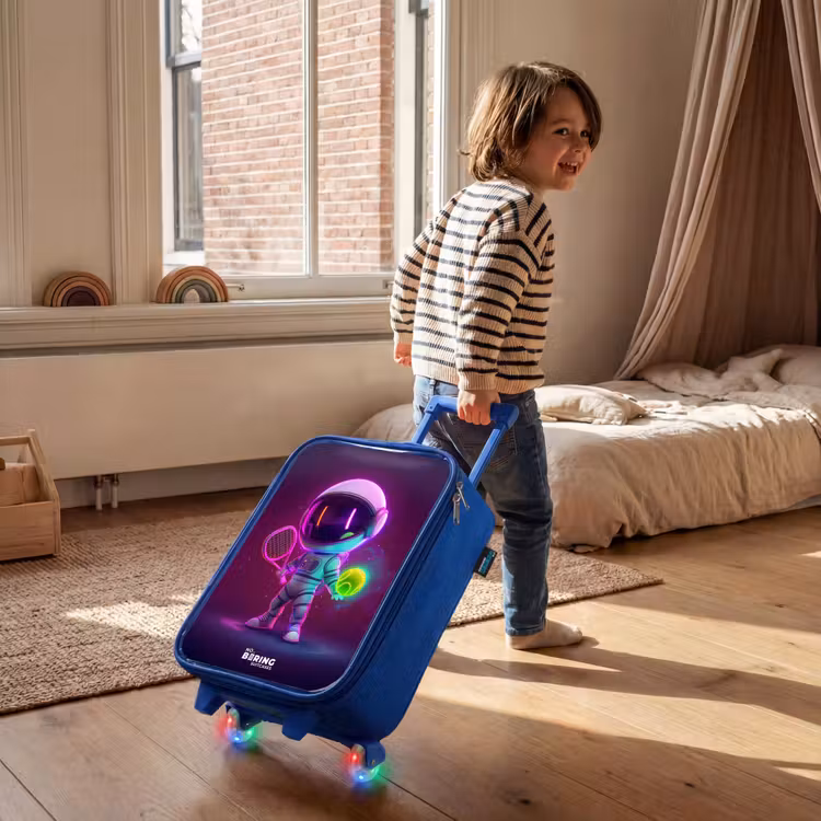 Valise enfant - Bleu - Tennis de l'espace — 2