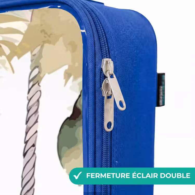 Valise enfant - Bleu - Tigre Timo — 7