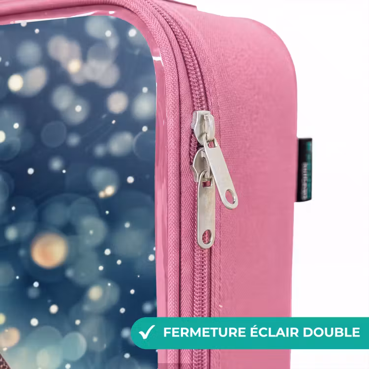 Valise enfant - Rose - Basket-ball en pleine effervescence — 7