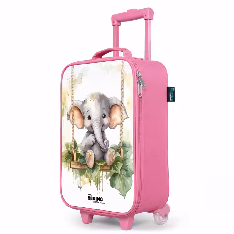 Valise enfant - Rose - Éléphant d'Onno — 8