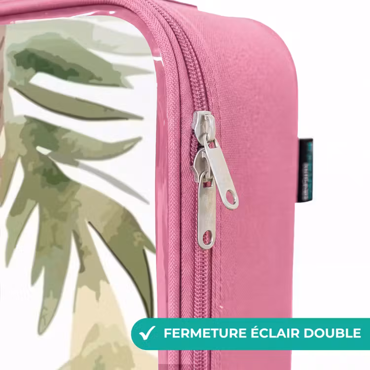 Valise enfant - Rose - Levi léopard — 7
