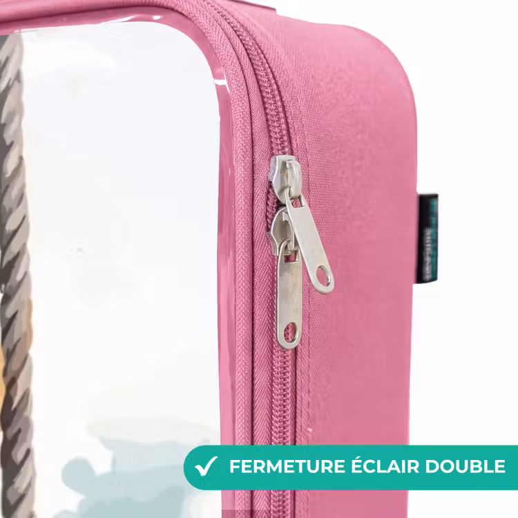Valise enfant - Rose - Lucas lion — 7