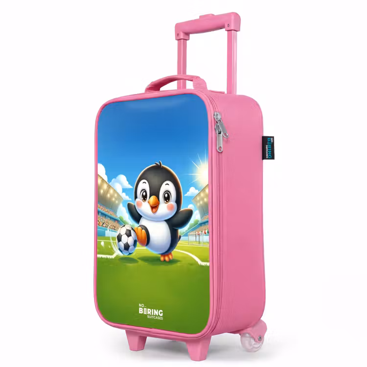 Valise enfant - Rose - Pénalité pingouin — 8
