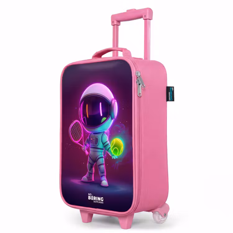 Valise enfant - Rose - Tennis de l'espace — 8