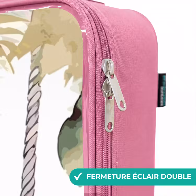 Valise enfant - Rose - Tigre Timo — 7