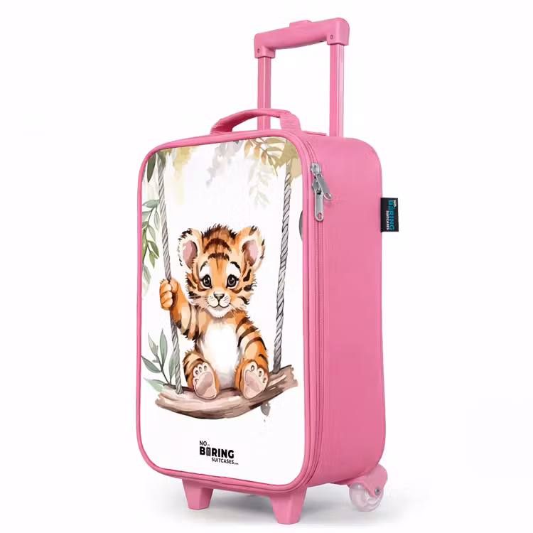 Valise enfant - Rose - Tigre Timo — 8