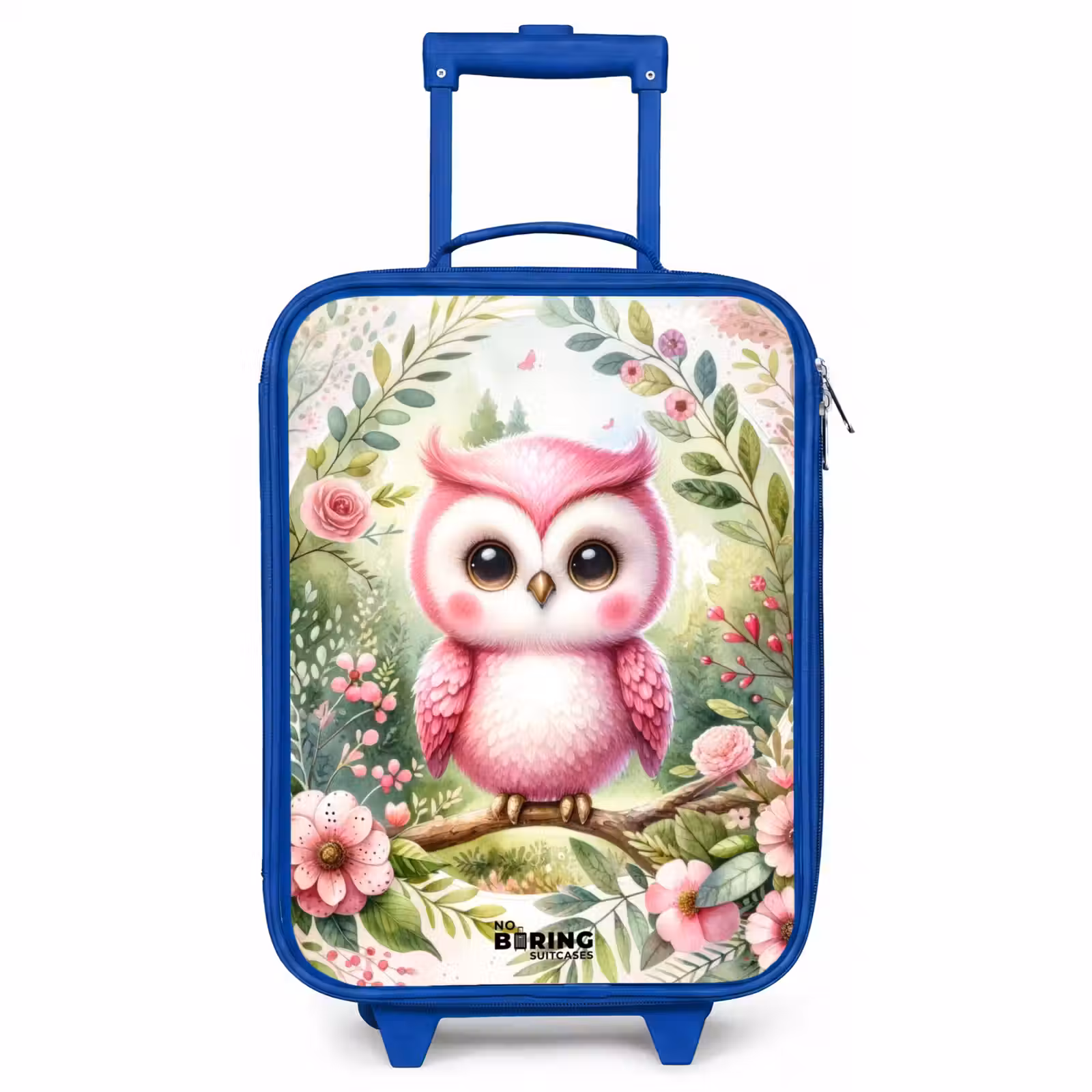 Valise enfant - Bleu - Rose Raphaël — 1