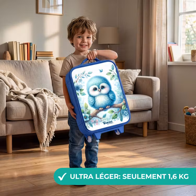 Valise enfant - Bleu - Baudouin bluecoat — 3