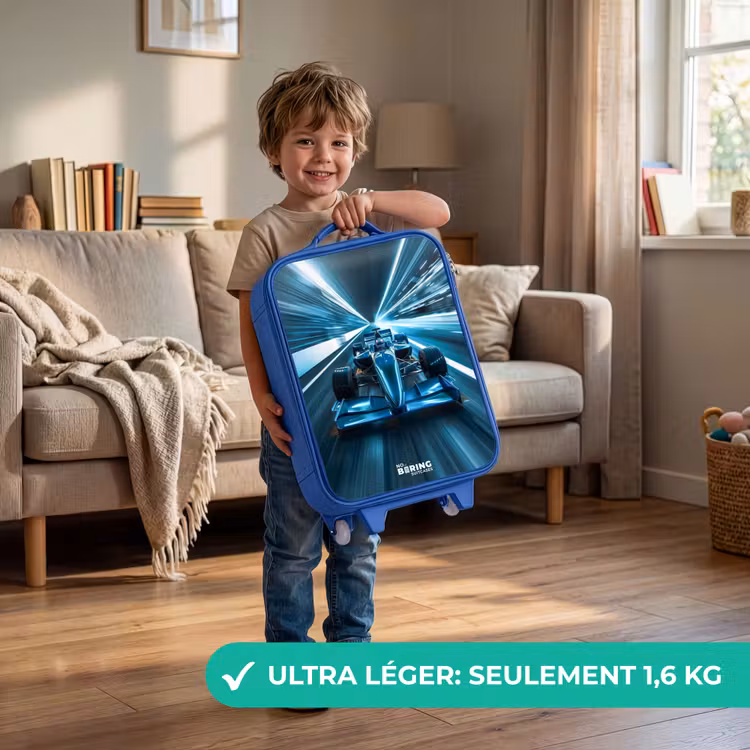 Valise enfant - Bleu - Bleu flamboyant — 3