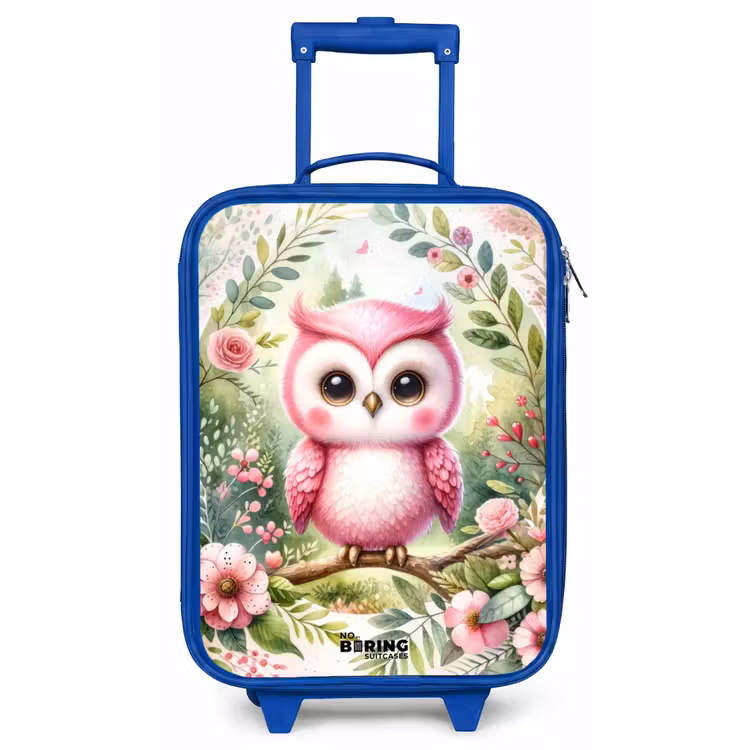 Valise enfant - Bleu - Rose Raphaël — 1