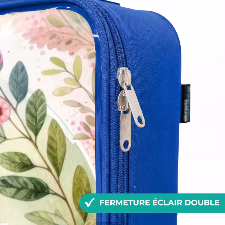 Valise enfant - Bleu - Rose Raphaël — 7