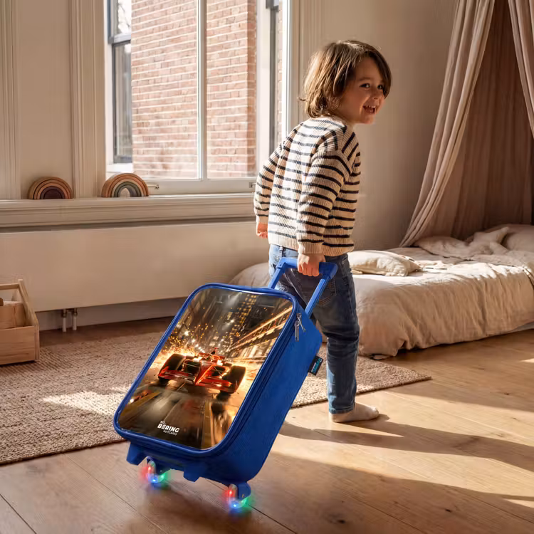 Valise enfant - Bleu - Rouge rapide — 2