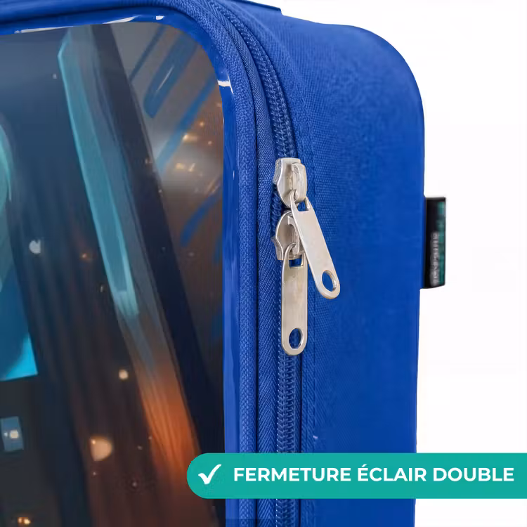 Valise enfant - Bleu - Super-héros de la ville — 7
