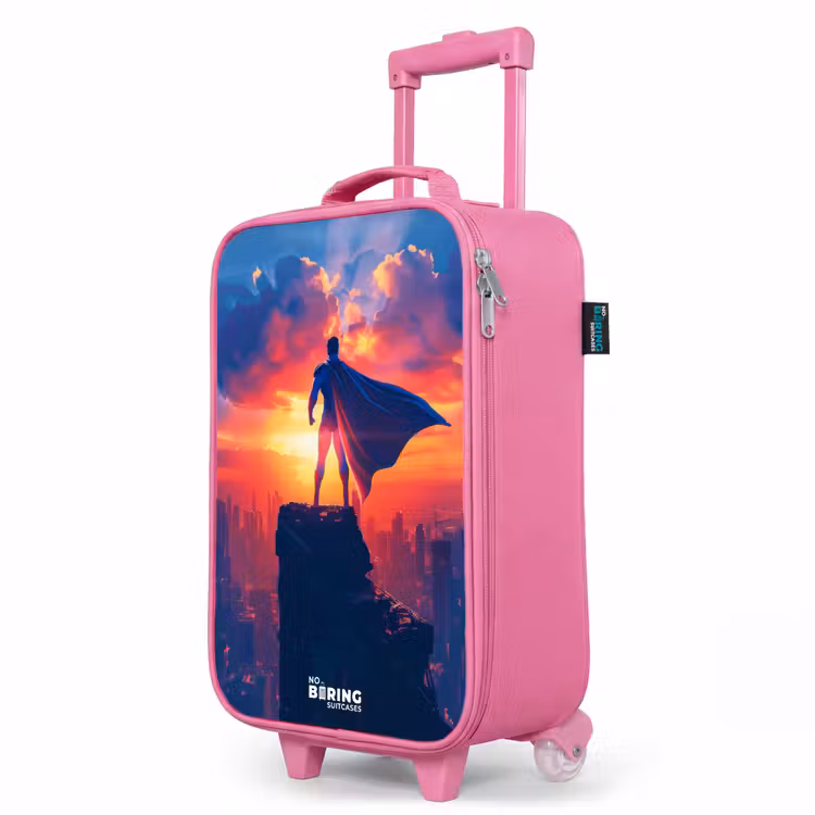 Valise enfant - Rose - Super-héros des gratte-ciel — 8