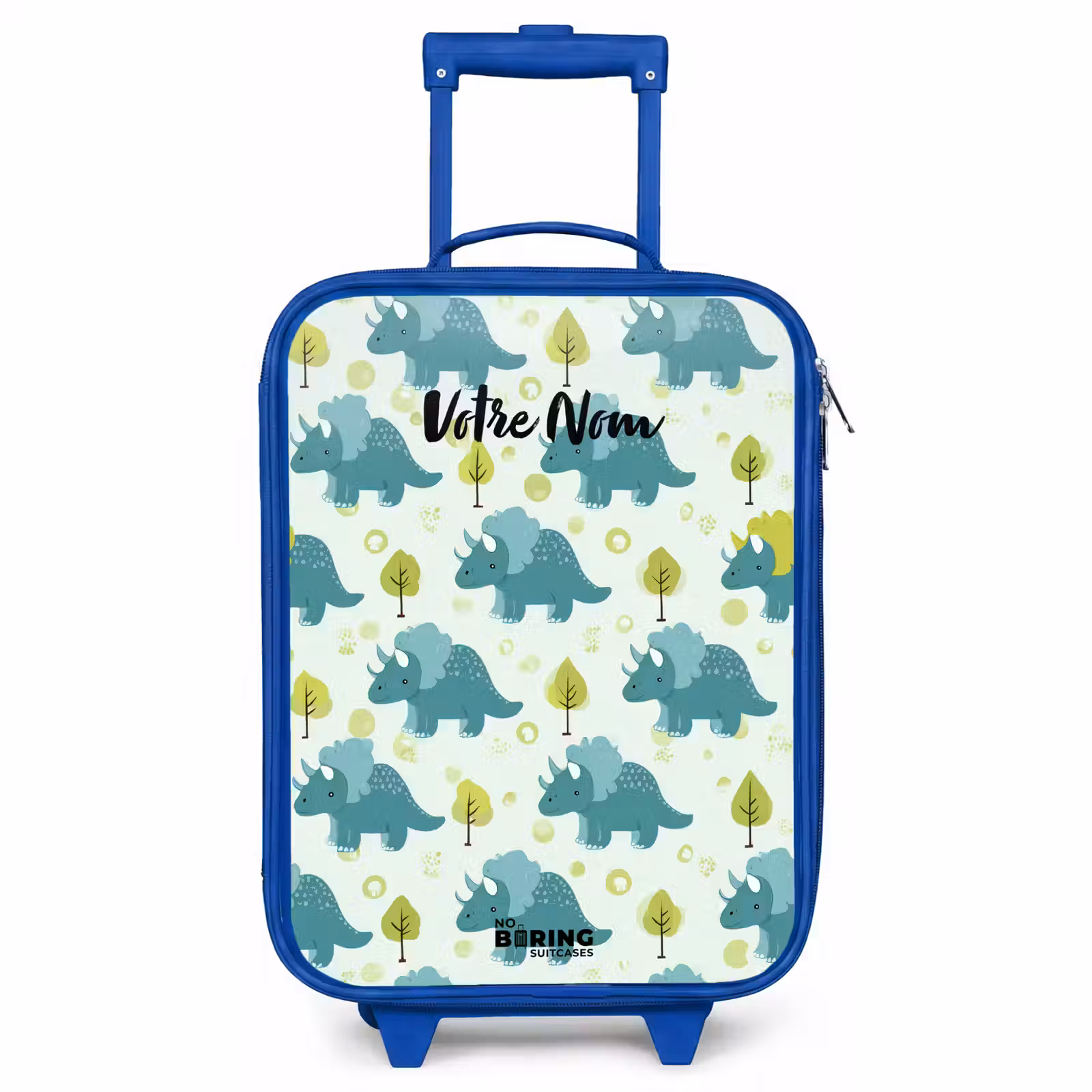 Valise enfant - Bleu - Dinos - Motif - Nature — 1