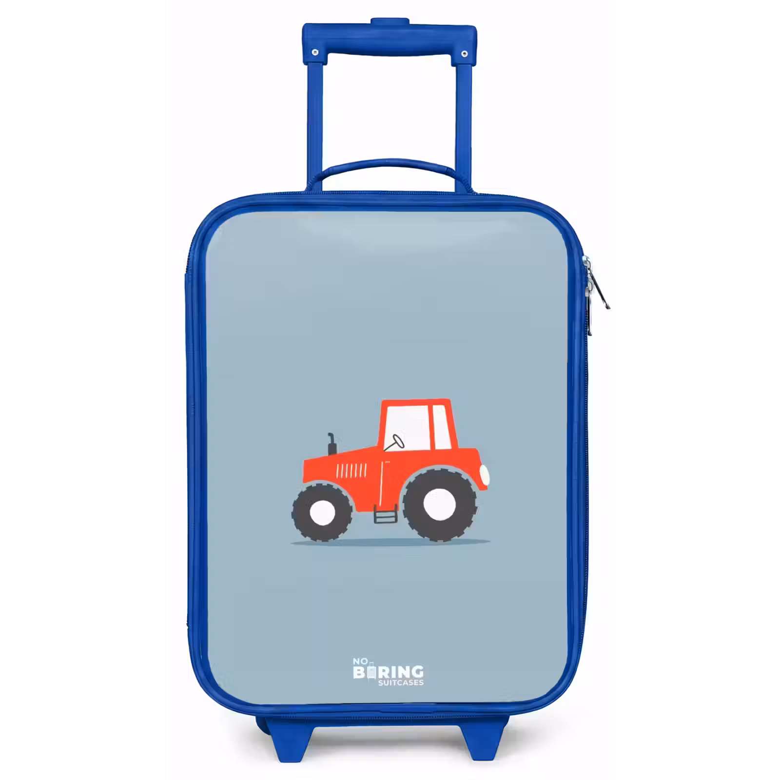 Valise enfant - Bleu - Fond bleu à déclenchement rouge — 1