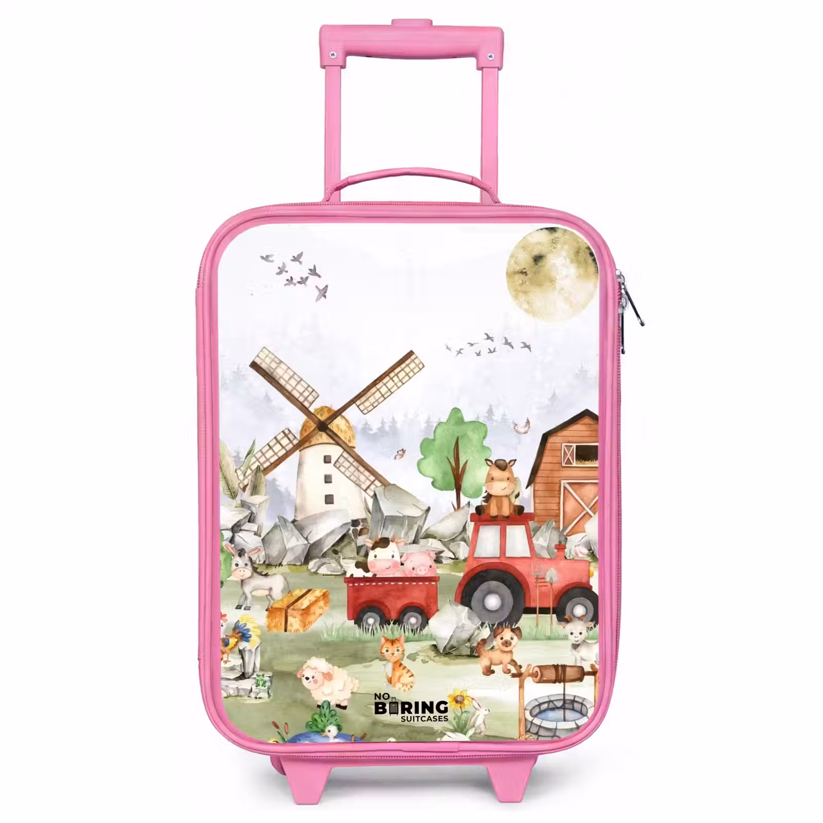 Valise enfant - Rose - Expérience à la ferme — 1